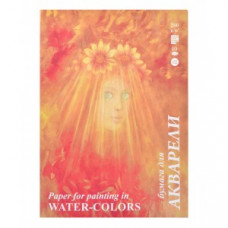 Набір паперу для акварелі, А3, 10 л., 200 г/м2, Флора Лілія Холдінг Набір паперу для акварелі, А3, 10 л., 200 г/м2, Флора Лілія Холдінг