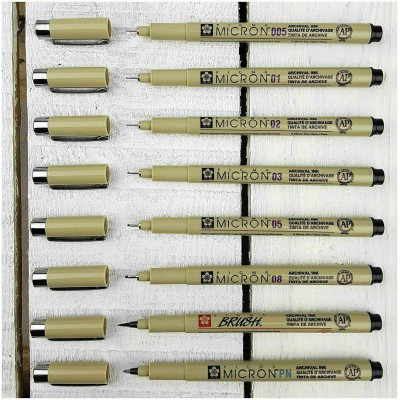 Лінери у наборі 8 шт. Сакура POXSDK8S