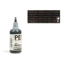 Черная акриловая Тушь для аэрографов, 35 мл., Renesans PEN AKRYLIC INK -16