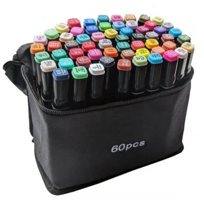 60 скетч маркеров Touch cool в наборе SM-60