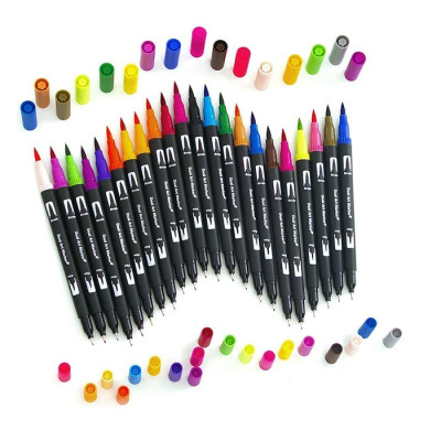 Набор акварельных скетч маркеров 100шт. SMW-100DB