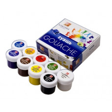 Набір гуашевих фарб, 9 кольорів по 20 мл., Класика Луч 19С1276-08 Набір гуашевих фарб, 9 кольорів по 20 мл., Класика Луч 19С1276-08