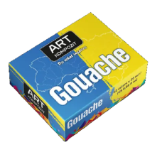 Набір гуашевих фарб, 12 кольорів по 20 мл., PREMIUM ART Kompozit