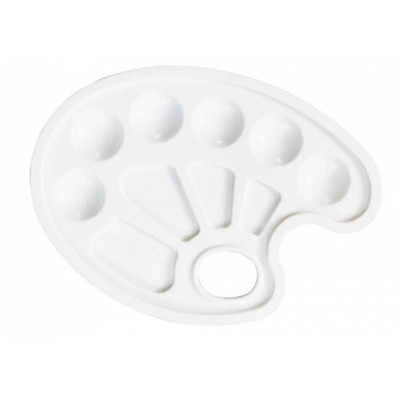 Пластикова палітра з лунками, 17*23.5 см.