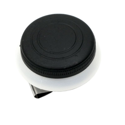 Маслёнка одинарная, пластиковая с крышкой (4,5 см)