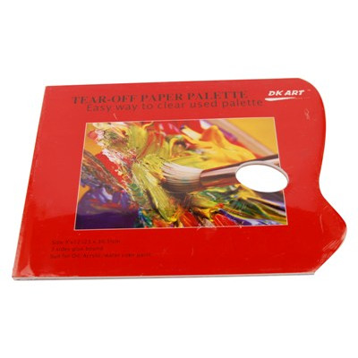Палитра бумажная универсальная 23*30 см, 40 листов, D.K.Art&Craft