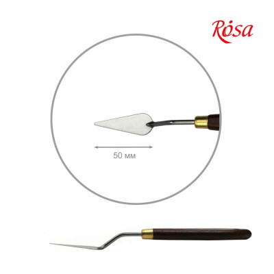 Мастихін № 22, довжина 5см, крапля, Classic ROSA Talent