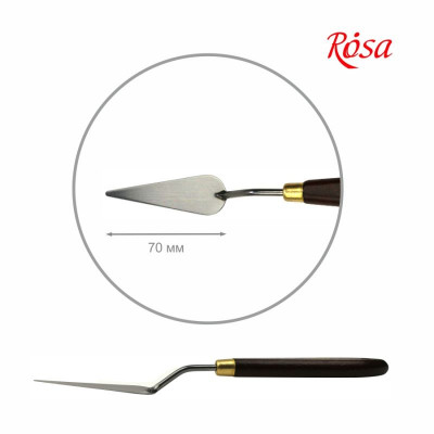 Мастихін № 30, довжина 7см, крапля, Classic ROSA Talent