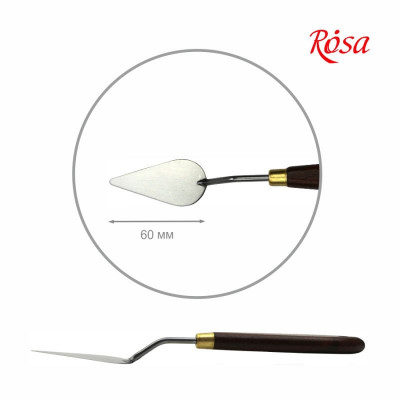 Мастихін № 31, довжина 6см, крапля, Classic ROSA Talent