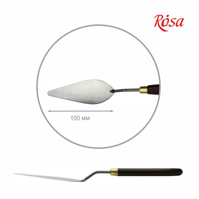 Мастихін № 34, довжина 10см, крапля максі, Classic ROSA Talent