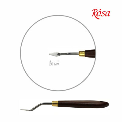 Мастихин ROSA CLASS № 37 длина 2см, ромб мини