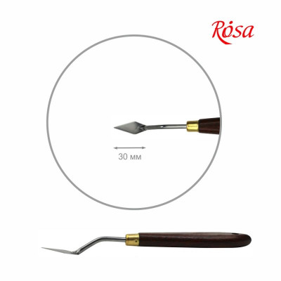 Мастихин ROSA CLASS № 40 длина 3см, ромб мини