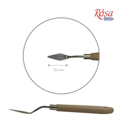 Мастихин 16 ромб, длина 3,5см, ROSA Studio