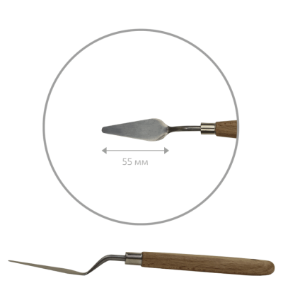 Мастихин Rosa Star 11920 капля, длина 6см