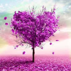 Алмазна мозаїка Дерево кохання, 30*40 см., SANTI Алмазна мозаїка Дерево кохання, 30*40 см., SANTI