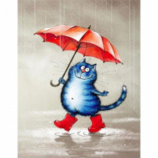 Алмазна мозаїка Посмішка дощу, 30*40 см., SANTI Алмазна мозаїка Посмішка дощу, 30*40 см., SANTI