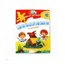 Набір пластелину, 8 кольорів, Гамма Захоплення