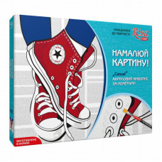 Casual, акрилова картина за номерами, набір Rosa Start Casual, акрилова картина за номерами, набір Rosa Start