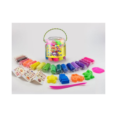 Тесто для лепки Master-Do, 12 + 1 цвет. Danko toys TMD-01-06