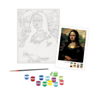 Джоконда. Акриловая живопись по номерам. Набор