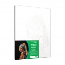 Дівчина з перловою сережкою, акрилова картина за номерами, набір Rosa Start Дівчина з перловою сережкою, акрилова картина за номерами, набір Rosa Start