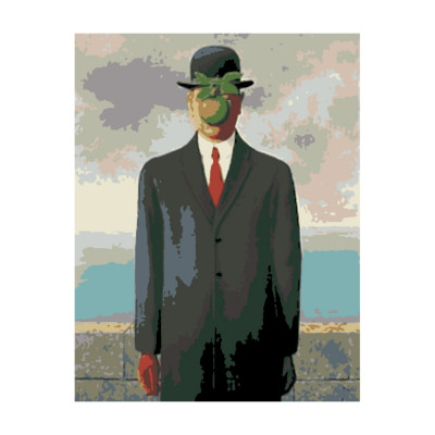 Сын человеческий. Акриловая живопись по номерам. Набор