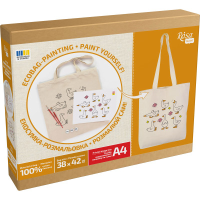 Сумка-шопер Гуси набір для творчості ROSA