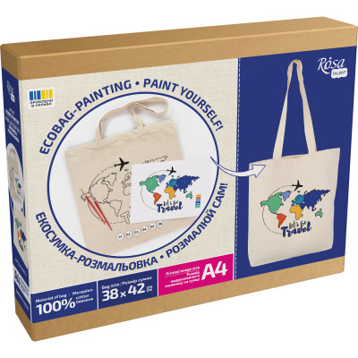 Сумка-шопер Lets go Travel набор для творчества