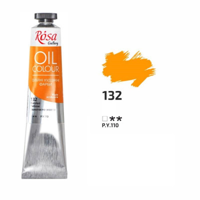 Фарба олійна Золотисто-жовта, Роса 3260132