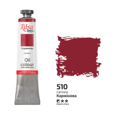 Кармінова олійна фарба, 45 мл., 510 ROSA Studio