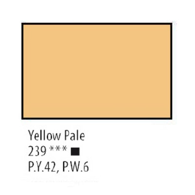 Жовта палева олійна фарба, 46 мл., Сонет