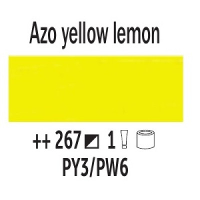 AZO Желтый лимонный (267), 40 мл., Van Gogh, маслянная краска AZO Желтый лимонный (267), 40 мл., Van Gogh, маслянная краска