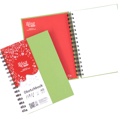 Блокнот для графики A5 80л., ROSA 165008