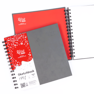 Блокнот для графики 20х20 см. 84л., ROSA 165015
