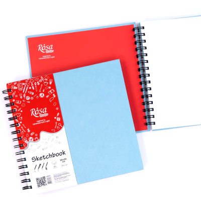 Блокнот для графики 20х20 см. 84л., ROSA 165016