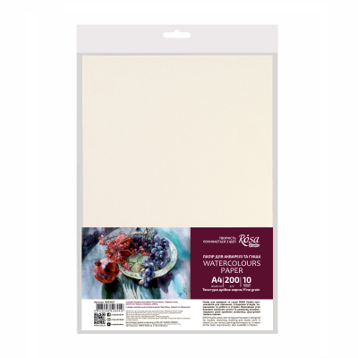Бумага акварельная А4 Роса в наборе 16921007