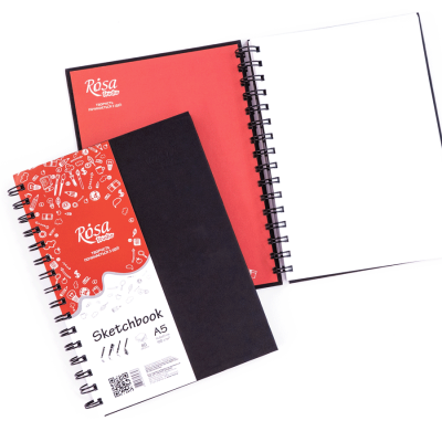 Блокнот для графики A5 80л., ROSA 16R5005