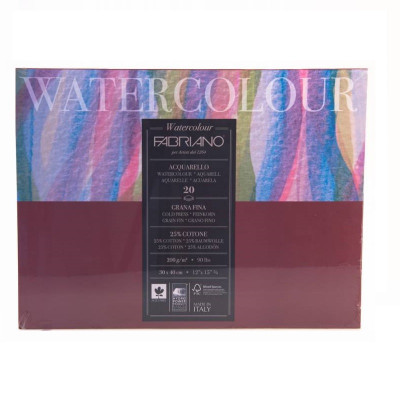 Cклейка акварельная 200гм2, A3 Fabriano 72613040
