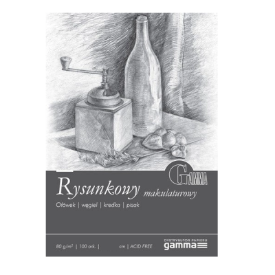 Склейка для малювання, A4 GAMMA MAK2129K100