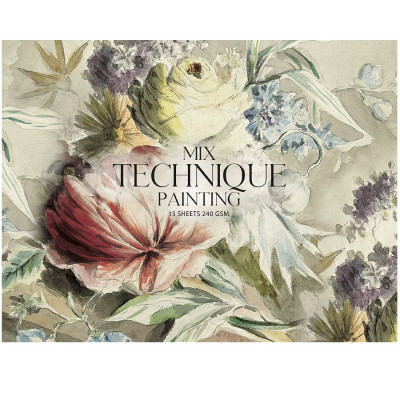 Набор бумаги для рисунка, 15 л., A4 MUSE 015-051