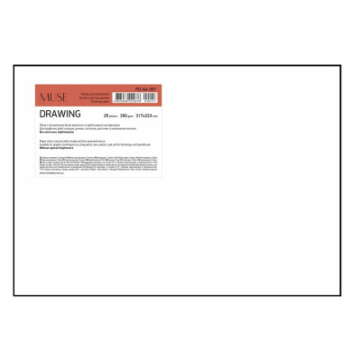 A4 бумага для рисунка в наборе MUSE PD-A4-059