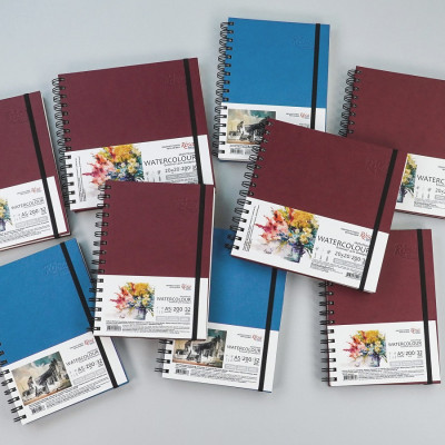 Акварельный блокнот, 20х20см. 30 л. ROSA 16920201