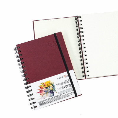 Акварельный блокнот A5 32 л. ROSA 16920552