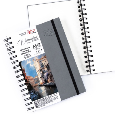 Акварельный блокнот, A5 32 л. ROSA 16920556