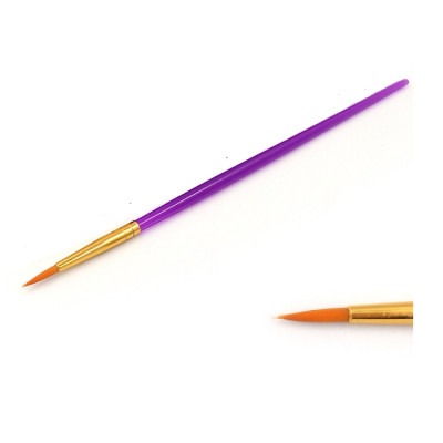 Пензель круглий №1 з ворсу синтетики RA7611