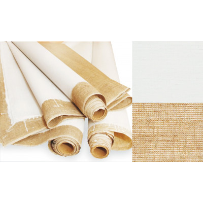 Полотно в рулоні, 1,5x10 м, дрібне зерно, 350 г / м2, ЛЬОН, олійно-емульсійний грунт Полотно в рулоні, 1,5x10 м, дрібне зерно, 350 г / м2, ЛЬОН, олійно-емульсійний грунт