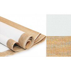 Полотно в рулоні, 2x3 м, крупне зерно, 690 г / м2, ЛЬОН, акриловий грунт Полотно в рулоні, 2x3 м, крупне зерно, 690 г / м2, ЛЬОН, акриловий грунт