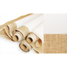 Полотно в рулоні, 1,5x10 м, середнє зерно, 335 г / м2, ЛЬОН, акриловий грунт Полотно в рулоні, 1,5x10 м, середнє зерно, 335 г / м2, ЛЬОН, акриловий грунт