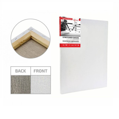 30х40 см, ЛЬОН, дрібне зерно, акриловий ґрунт, Полотно на підрамнику ROSA Gallery