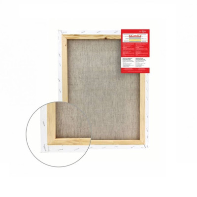 60х90 см, ЛЬОН, дрібне зерно, акриловий ґрунт, Полотно на підрамнику ROSA Gallery